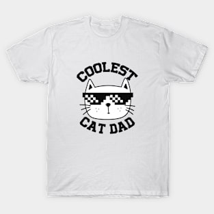 Coolest cat dad T-Shirt